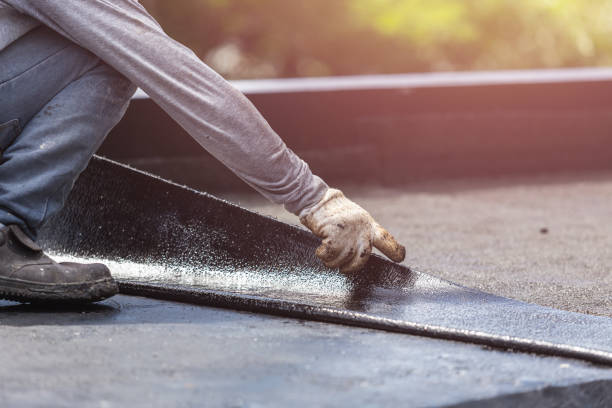 Professional Waterproofing technician working in Immaculata, PA